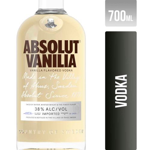 Vodka Absolut Vanilia 700 Ml