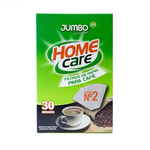 Filtro De Café Jumbo Home Care N° 2