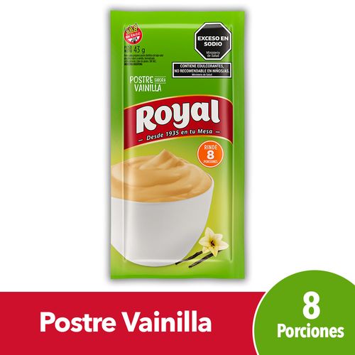 Postre Vainilla Royal 43 Gr