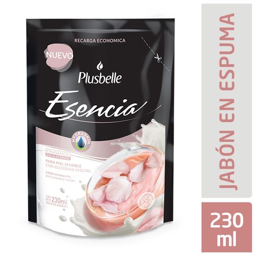 Jabon En Espuma Plusbelle Para Piel Sensible D