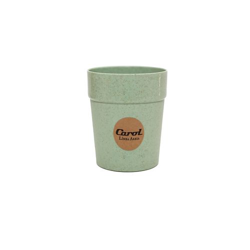 Vaso Carol Verde Areia 420 Ml