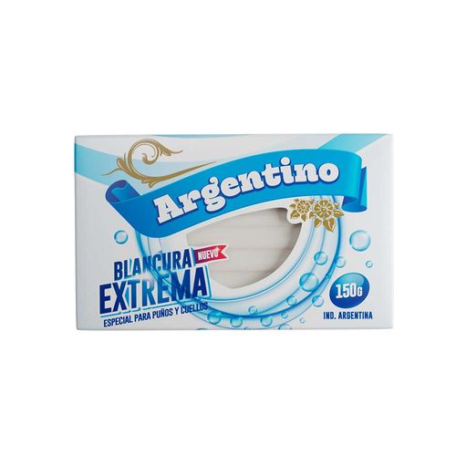 Jabon En Pan Argentino Blancura Extrema 150g