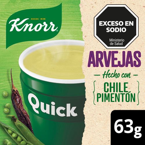 Sopa Quick Arvejas Knorr 5 Un