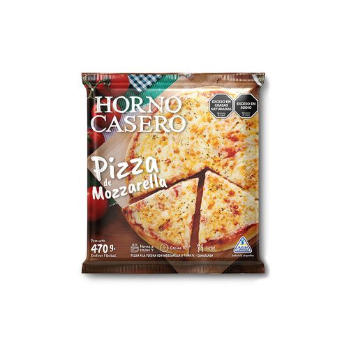 Pizza Horno Casero Mozzarella 470 Gr