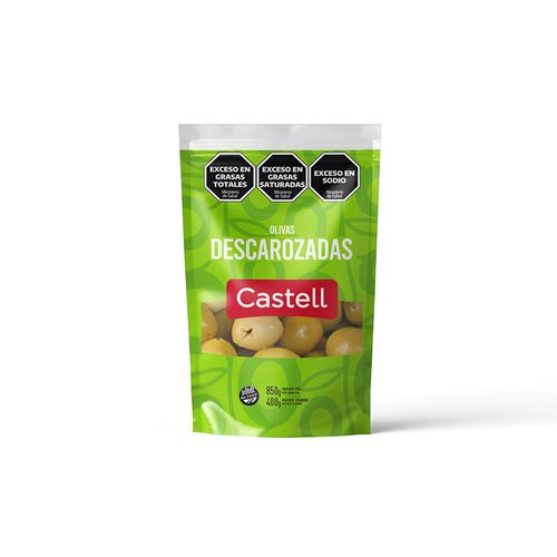 Aceitunas Castell Verde Descarozada 400gr