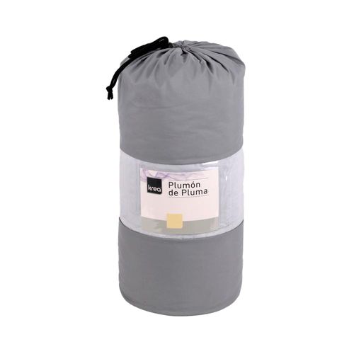 Plumon Pluma Liso Kp Gris Oi23 Krea