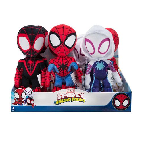 Spidey Peluches Caffaro En Caja Exhibidora 22cm