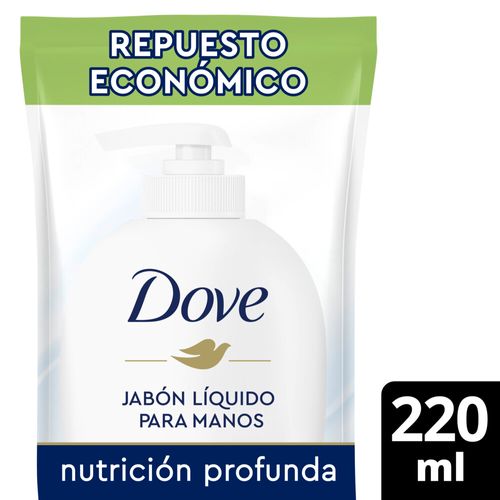 Jabon Liquido Dove Nutricion Profunda Doypack 220ml