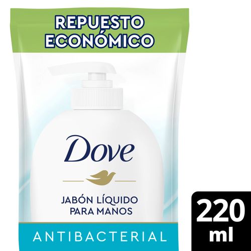 Jabon Liquido Dove Antibacterial Doypack 220ml