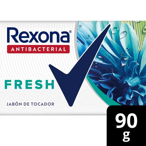 Jabon En Barra Rexona  Fresh  90 G