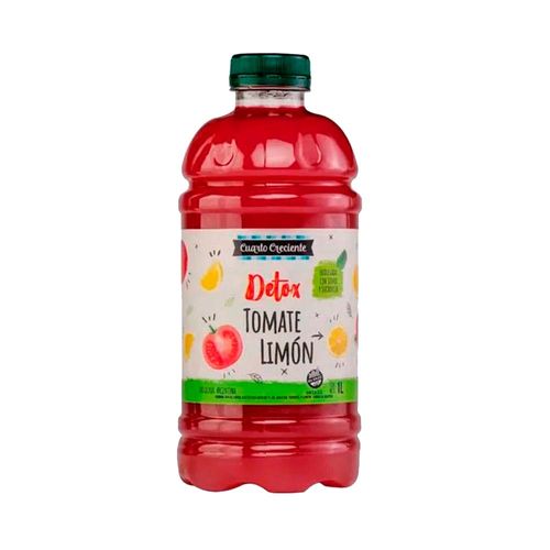 Jugo Detox Cuarto Creciente Tomate Y Limón 1 L