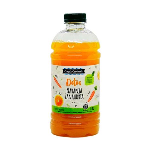 Jugo Detox Cuarto Creciente Naranja Y Zanahoria 1 L