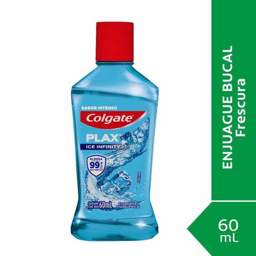 Enjuague Bucal Colgate Plax Ice Infinity 60 Ml