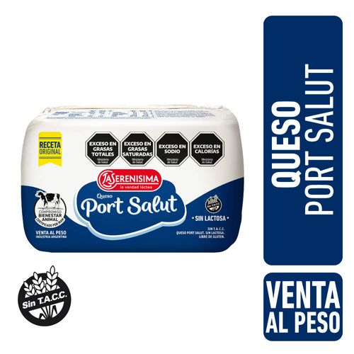 Queso Port Salut Ls Sin Lactosa Paquete X Kg