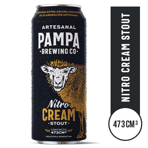 Cerveza Pampa Brewing Cream Stout 473 Ml