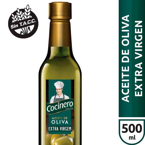 Aceite De Oliva Cocinero Extra Virgen X500cc