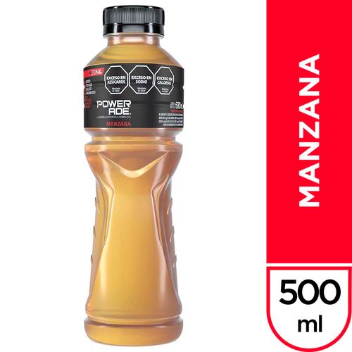 Bebida Isotónica Powerade Manzana Botella 500 Ml