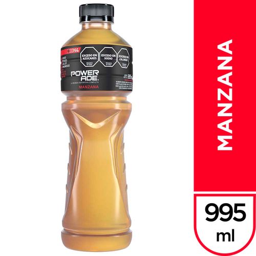 Bebida Isotónica Powerade Manzana Botella 995 Ml