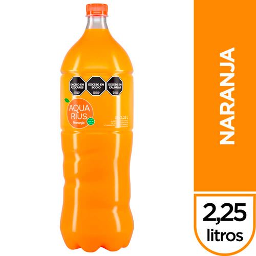 Saborizada Aquarius Naranja 2.25lt