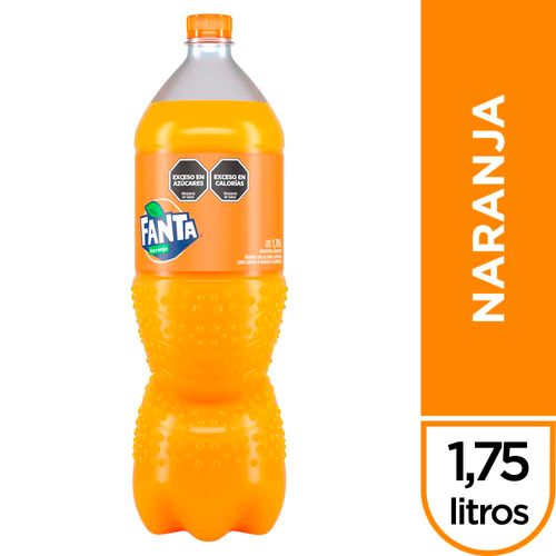 Gaseosa Fanta Naranja Botella 1.75 L