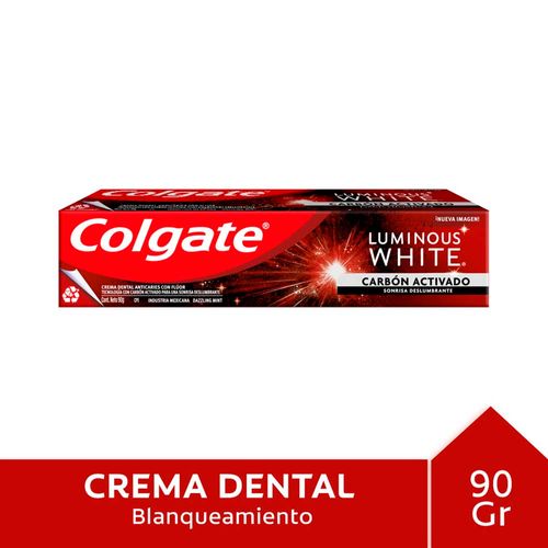 Pasta Dental Colgate Luminous Charcoal 90 G