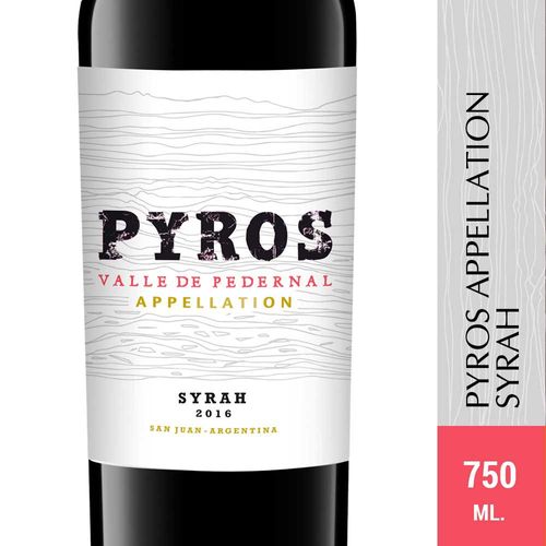 Vino Pyros Syrah 750
