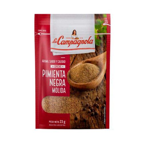 Pimienta Negra Molida La Campagnola 23 Gr