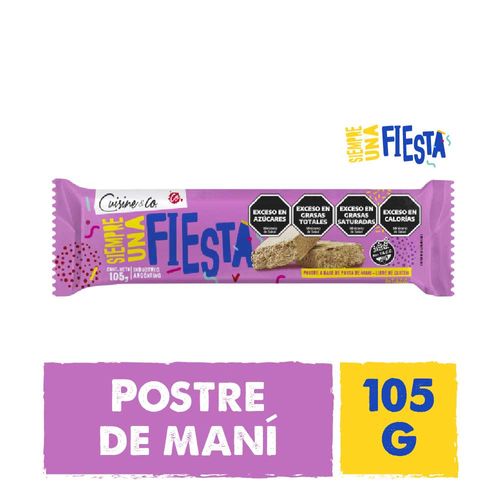 Postre De Mani Cuisine And Co. 105 Gr