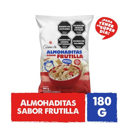 Almohaditas Sabor Frutilla Cuisine And Co 180 Gr