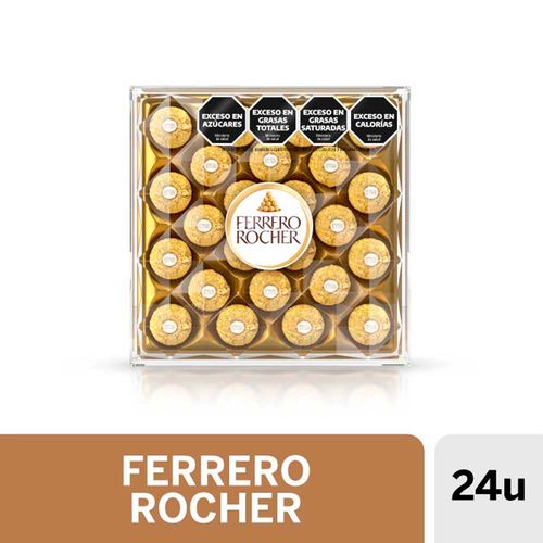 Bombones Ferrero Rocher 24 U