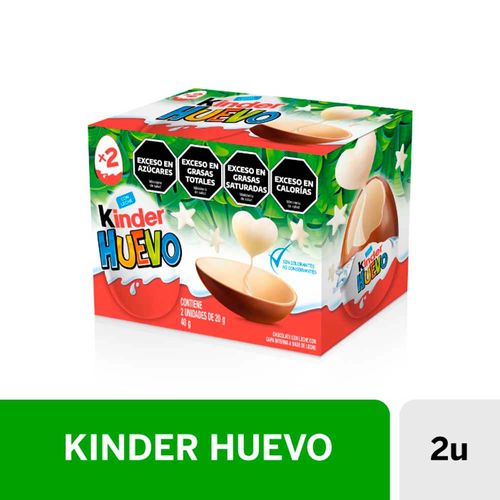 Kinder Huevo Verde 2 U