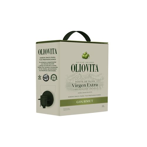Aceite De Oliva Gourmet Oliovita 3 L
