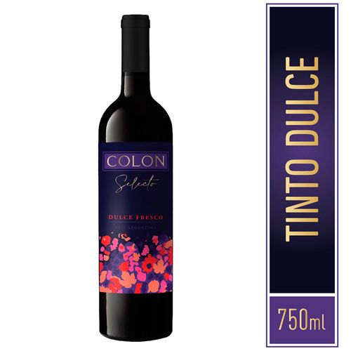 Vino Colon Selecto Tinto Dulce 750cc
