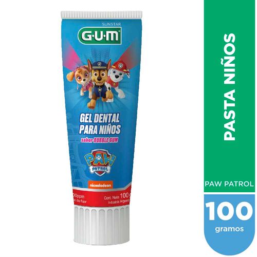 Crema Dental Gum Infantil Nick Jr 1 U