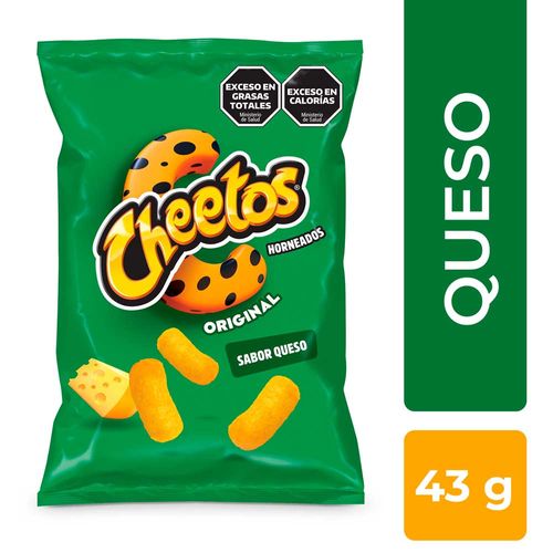 Chizitos De Maíz Sabor A Queso Cheetos Original X 43 Gr