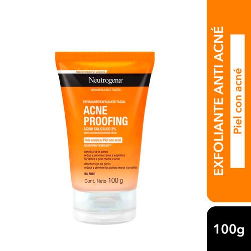 Gel Exfoliante Neutrogena Acne Proofing X 100 Gr.