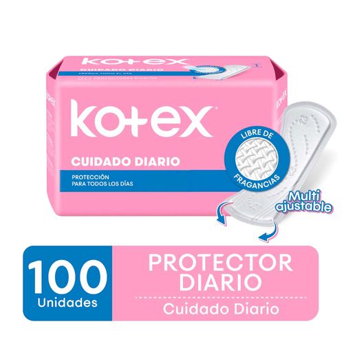 Protectores Diarios Kotex Multifución Blocker 100 U