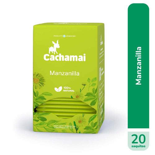 Te Cachamai Manzanilla 20 Saquitos