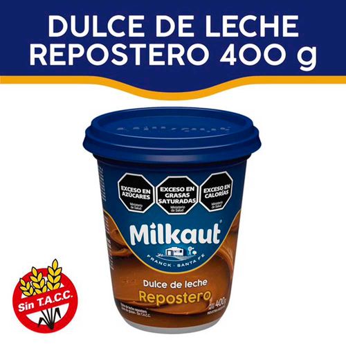 Dulce De Leche Milkaut Repostero 400g