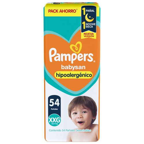 Pañales Babysan Extra Extra Grande 54 Un Pampers