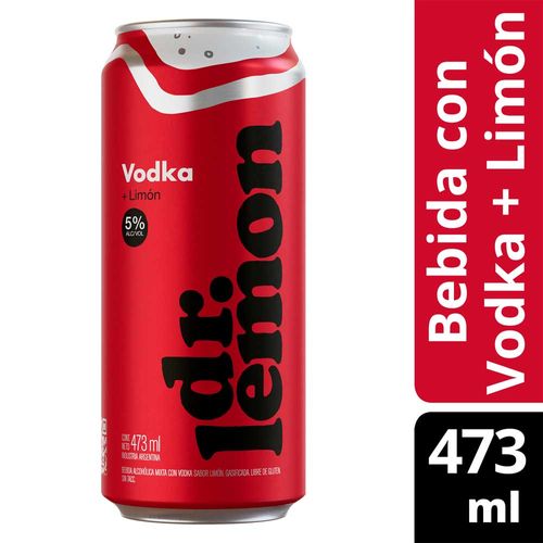 Aperitivo Dr. Lemon Vodka 473 Ml