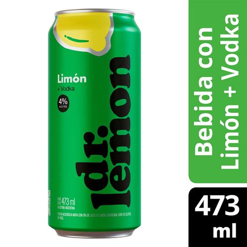 Aperitivo Dr. Lemon Limón 473 Ml
