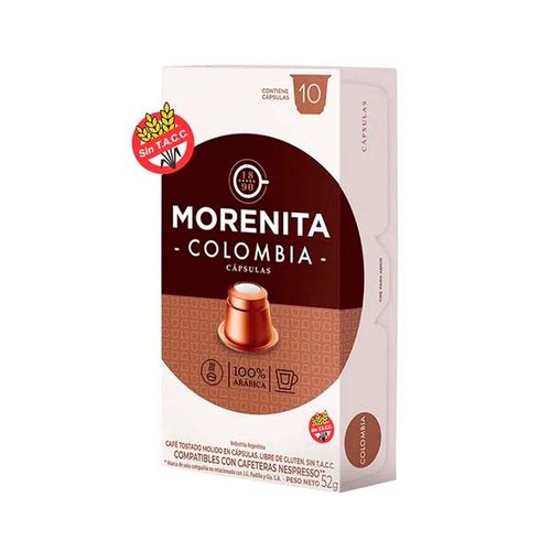Cafe La Morenita Capsulas Colombia X52g