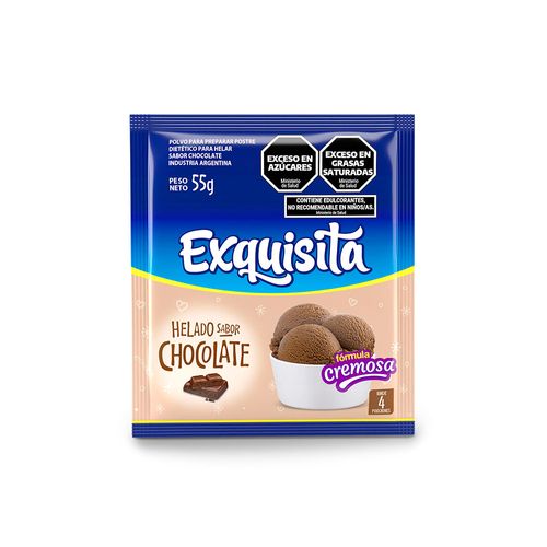 Helado Exquisita Chocolate X55g