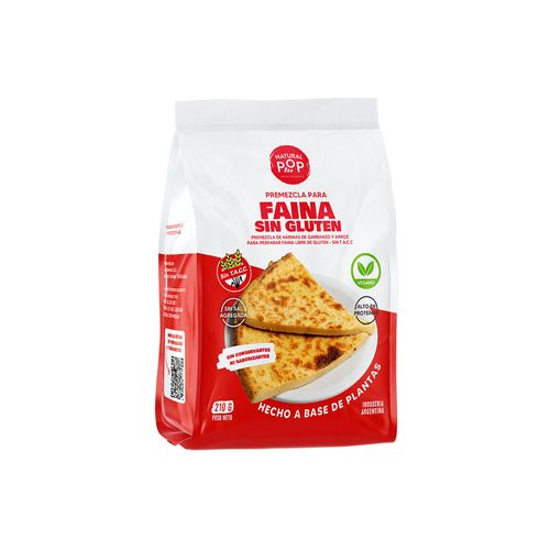 Faina Natural Pop Sin Gluten X210g