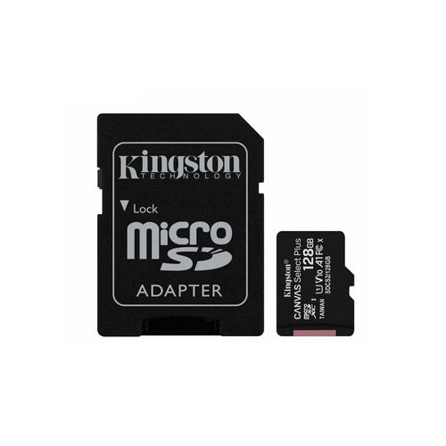 Microsd  128gb Con Adaptador Clase Kingston