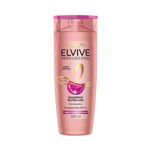 Shampoo Elvive Kera-liso 200 Ml