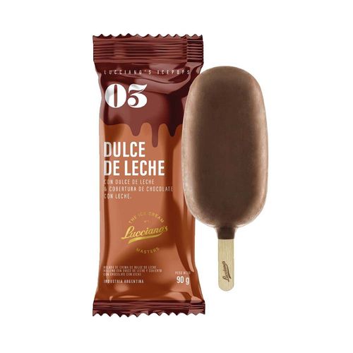 Paleta Helada Luccianos Dulce De Leche 90 Gr