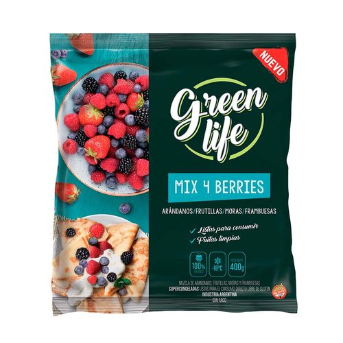 Mix 4 Berries Green Life 400g