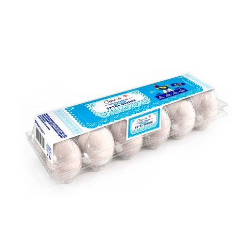Huevos Blancos Extra Grandes X12 Ud C&co